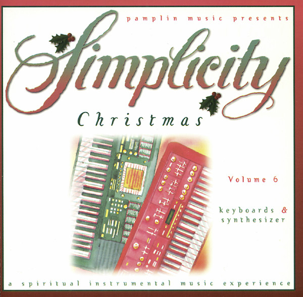 CD.Trammell Starks ‎– Simplicity Christmas Volume 6 - Keyboards & Synthesizer 